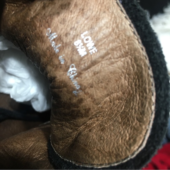 EUC Donald J. Pliner Lowe Black Suede Wedge Heels - Picture 5 of 7